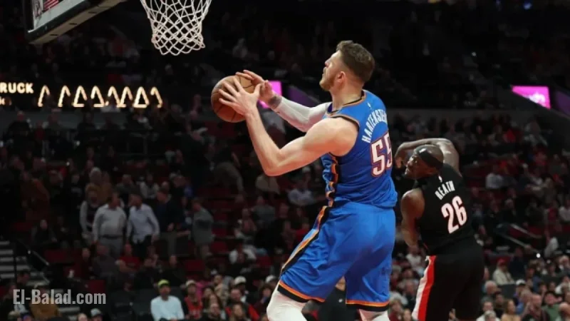 OKC Thunder Relies on Isaiah Hartenstein Amid Roster Shortages