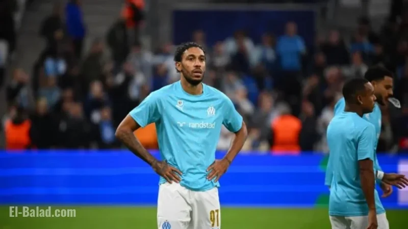 OM Deploys Four-Man Defense with Aubameyang Leading Against Brest