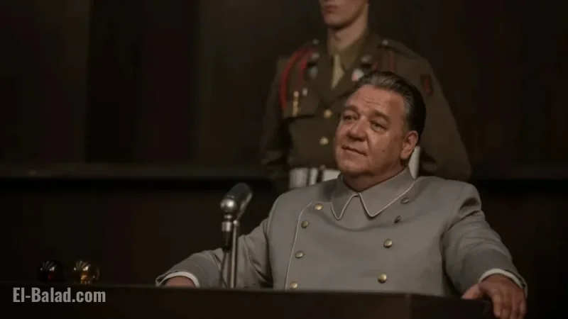 Russell Crowe Portrays Menacing Nazi in ‘Nuremberg’ Film
