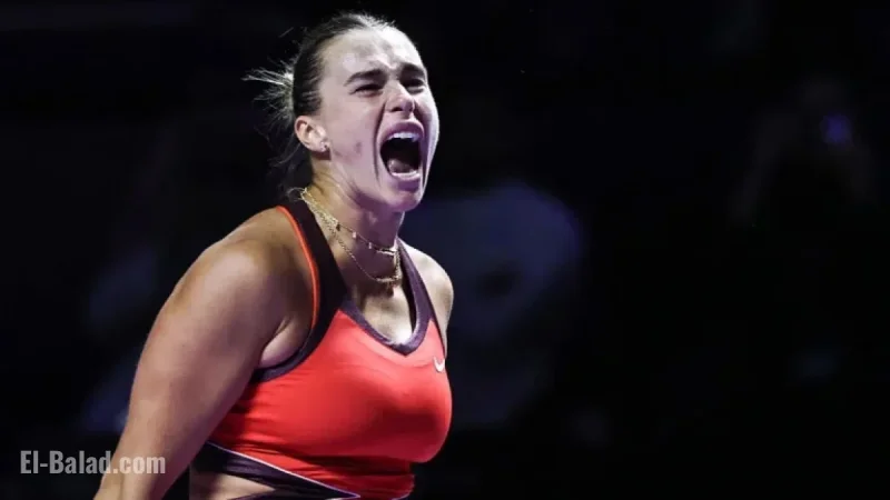 Sabalenka Dominates Anisimova to Set WTA Finals Clash with Rybakina
