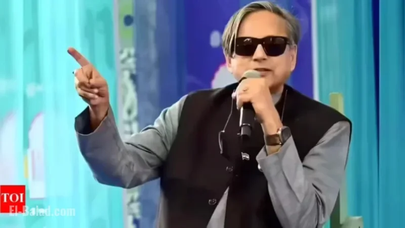 Shashi Tharoor Criticizes Delhi Air Pollution with ‘Injurious to Health’ Remark