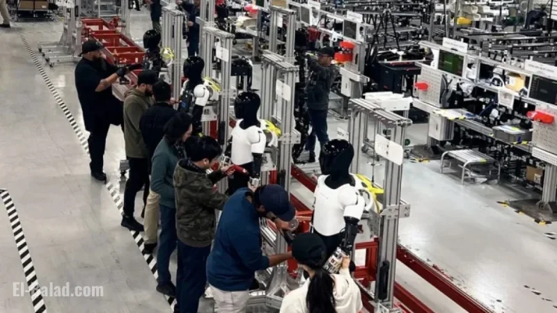 Tesla Optimus Pilot Line Projects Remarkable Annual Production Output