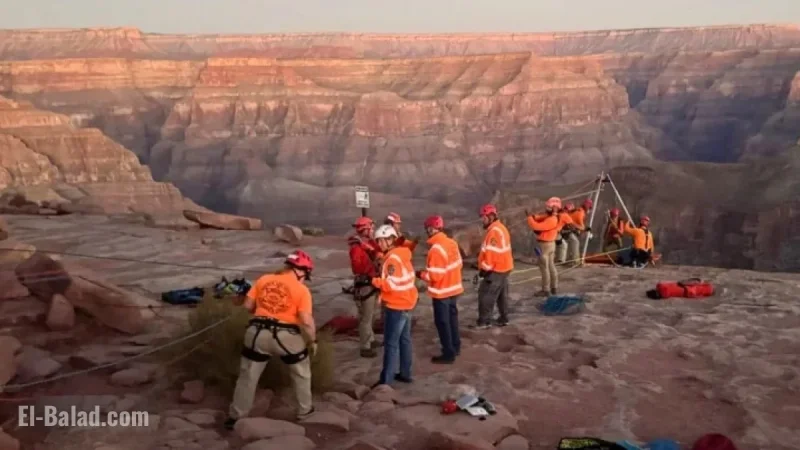 Tragic Fall: Man Plunges 130 Feet to Death at Grand Canyon
