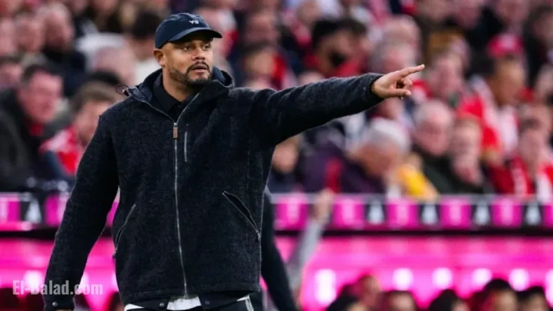 Vincent Kompany Aims to Break Guardiola’s Record Against FC Bayern