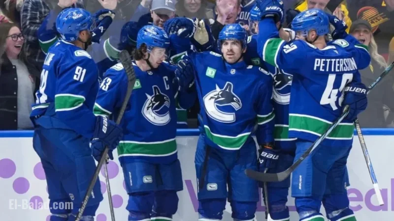 Boeser, Lankinen Propel Canucks to Victory Against Blue Jackets