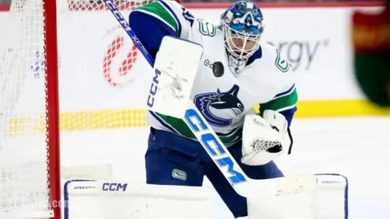 Canucks’ Demko Unavailable for Blue Jackets Game