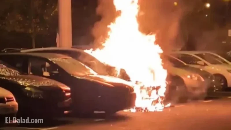 Fire Erupts at Trafford Centre Car Park, Emergency Services Respond