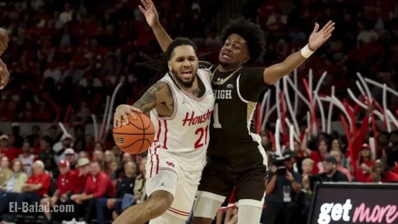 Houston vs. Towson Basketball: Live Game Updates