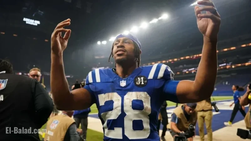 Indianapolis Colts’ Jonathan Taylor Secures Prestigious Midseason Award