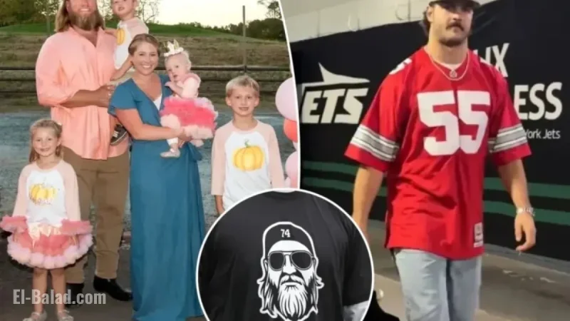 Jets Honor Nick Mangold; Family Serves as Honorary Captains