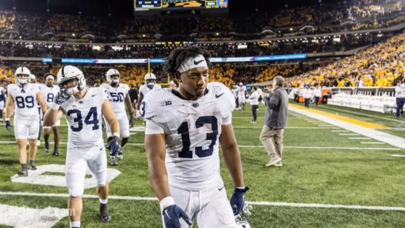 Kaytron Allen Pursues Penn State’s Rushing Record: How Many Yards Needed?