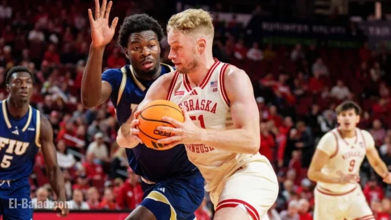 Mast Shines, Sandfort Dominates as Nebrasketball Defeats FIU