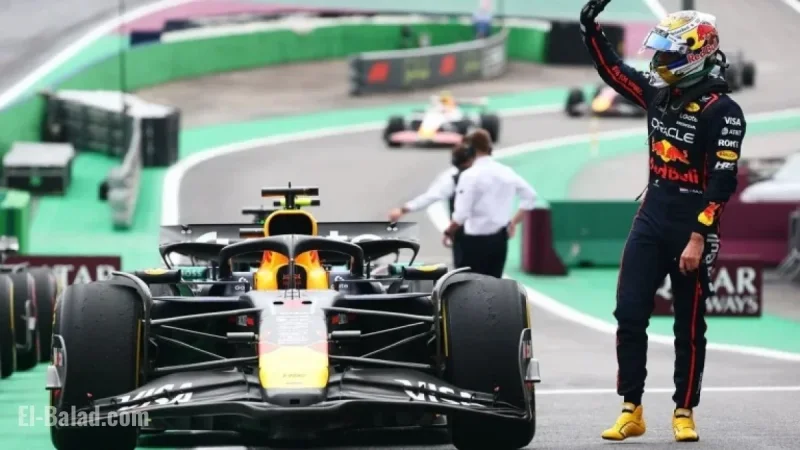 Max Verstappen Begins F1 Brazil GP from Pitlane