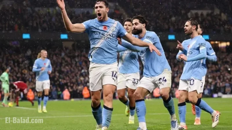 Nico’s Goal Expands Manchester City Lead in Etihad Thriller vs Liverpool