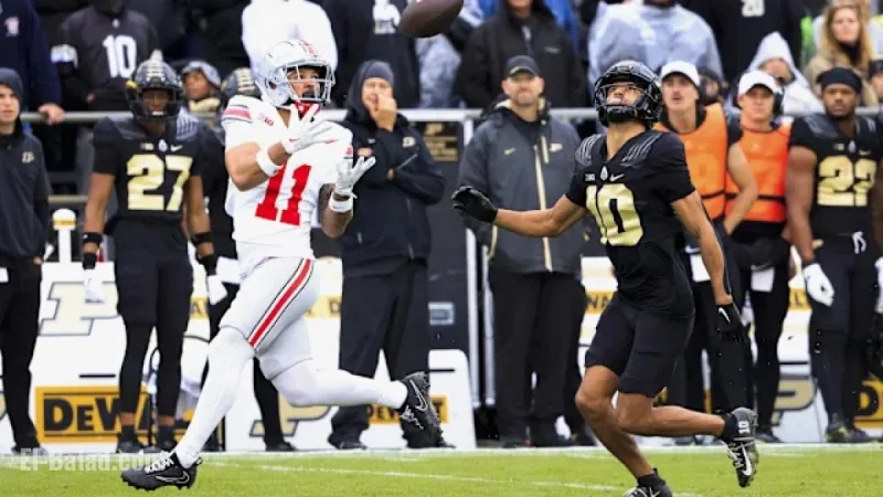 Ohio State vs. Purdue: No. 1 Buckeyes Control Road Test Behind Explosive Second Quarter