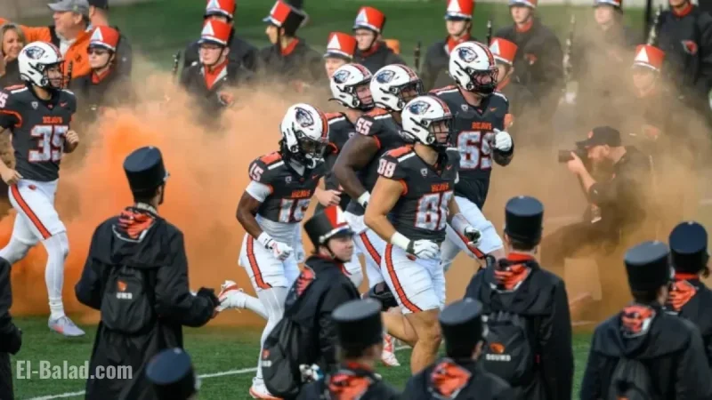 Oregon State vs. Sam Houston: TV Channel and Schedule for Week 11 Game