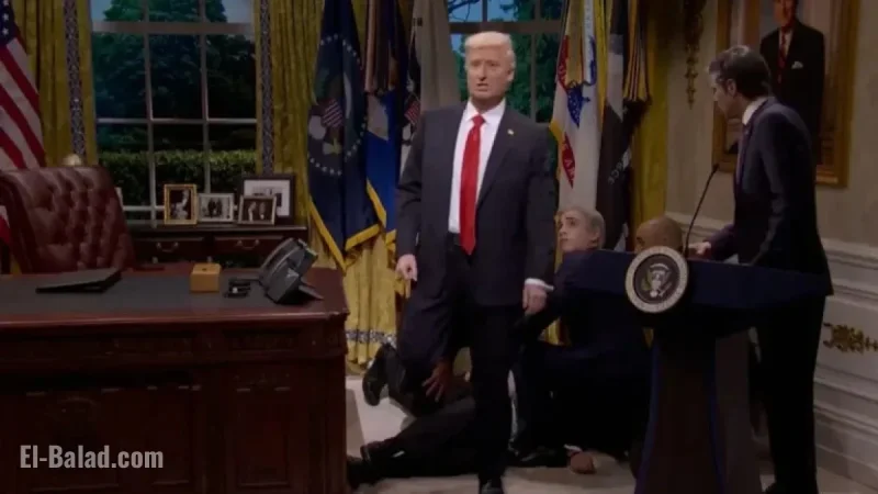 ‘SNL’ Highlights Trump Overlooking Inflation, Election Setback, and Oval Office Incident