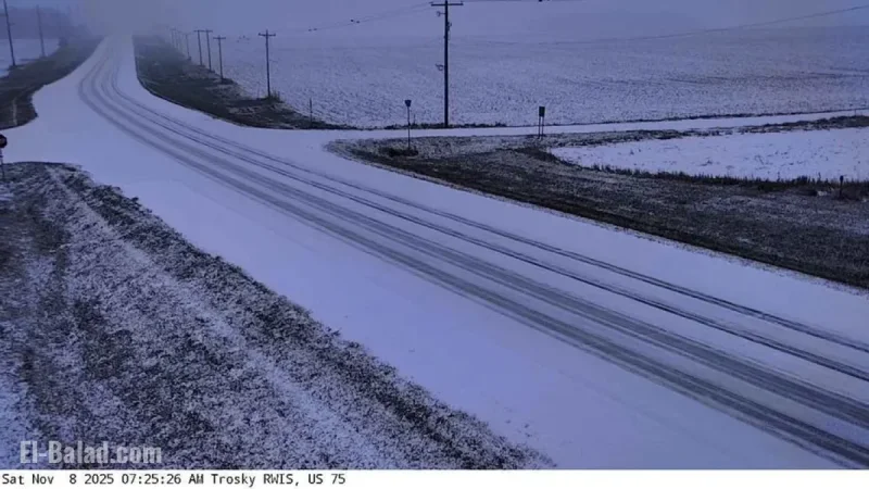 Snow Set to Sweep the Great Lakes After Anchorage’s Early-Season Burst