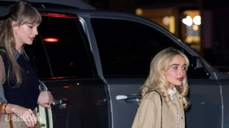 Taylor Swift and Sabrina Carpenter Embrace Their Height-Difference Friendship in Style