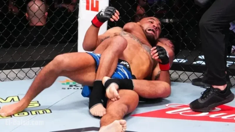 UFC Fight Night: Daniel Marcos Subdues Miles Johns with Choke Submission