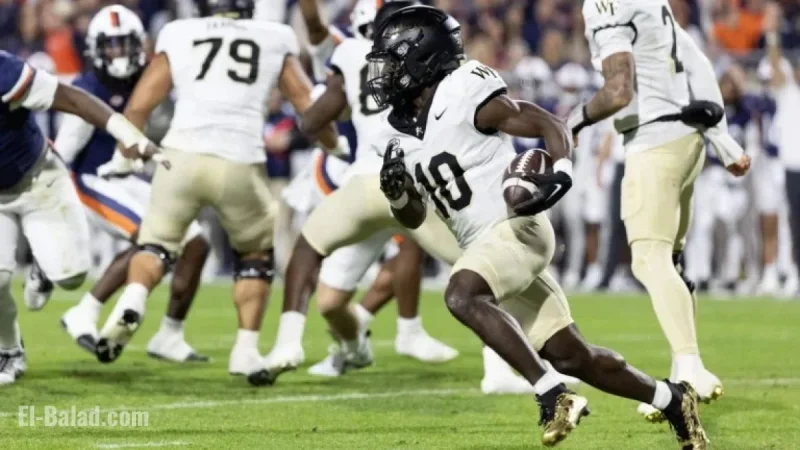Wake and Cal Upset Virginia and Louisville, Creating ACC 4-Way Tie