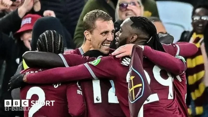 West Ham Triumphs 3-2 Over Relegation Rivals Burnley