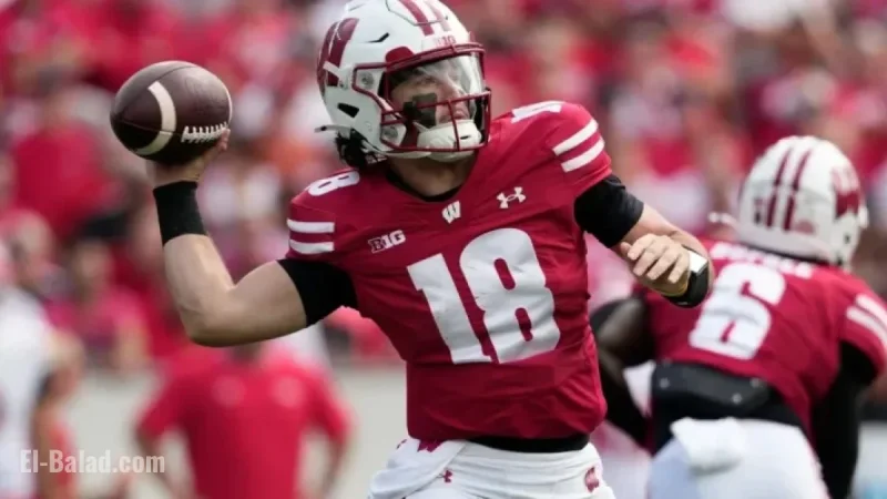 Wisconsin Badgers Face No. 23 Washington Huskies: 1st Half Highlights