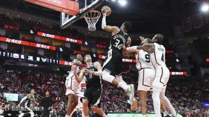 Bucks Confirm Giannis Antetokounmpo’s Status for Rockets Matchup