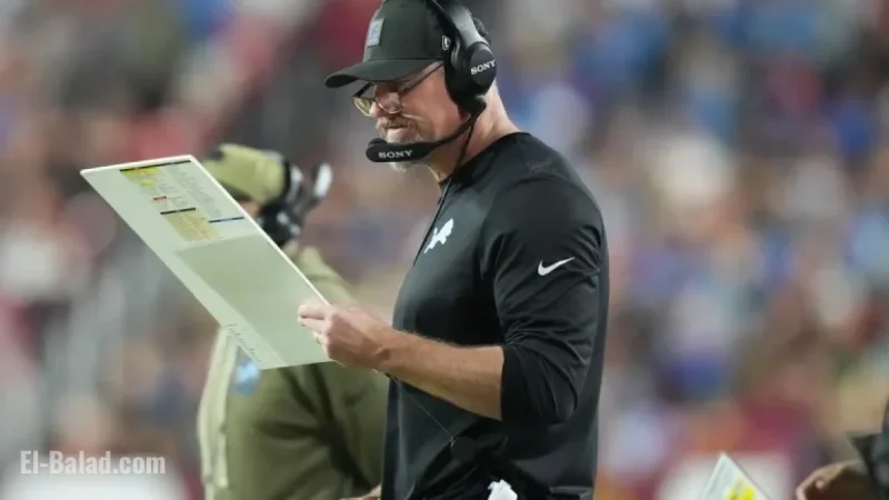 Dan Campbell Claims Lions’ Play-Calling to Execute Clear Strategy