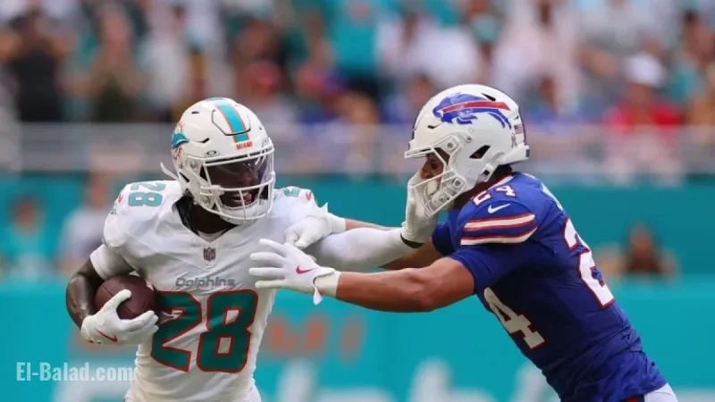 De’Von Achane’s 174-Yard Surge Propels Dolphins to 30-13 Win Over Bills