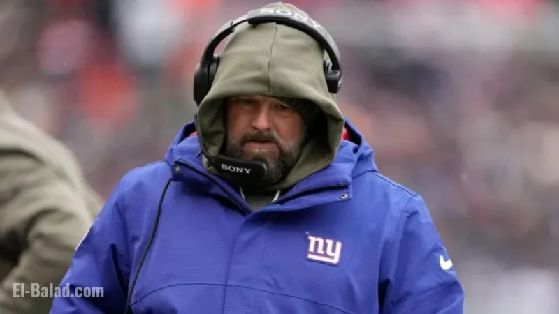 Giants Dismiss Coach Daboll Following Recent Defeat