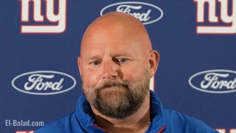 Giants Dismiss Head Coach Daboll Midway Through Fourth Season