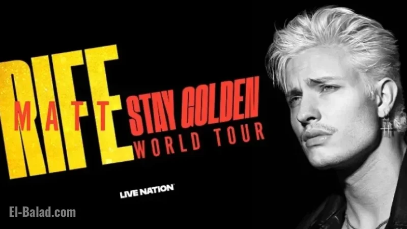 Matt Rife Expands Stay Golden Tour with 40+ Dates for 2026