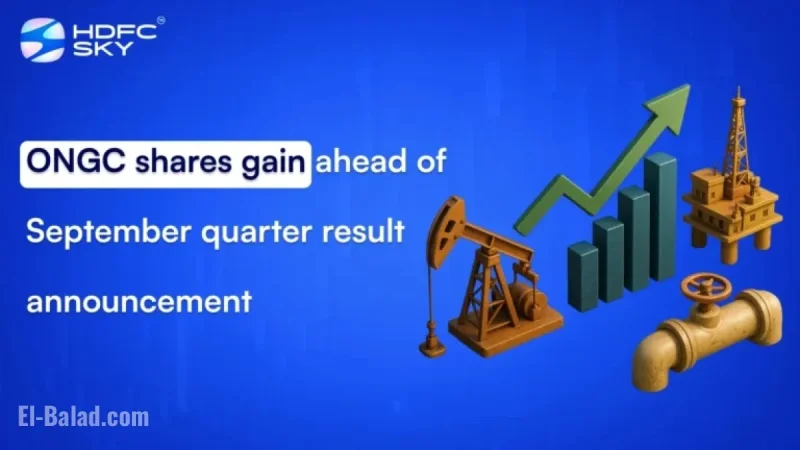 ONGC Shares Rise in Anticipation of September Quarter Results