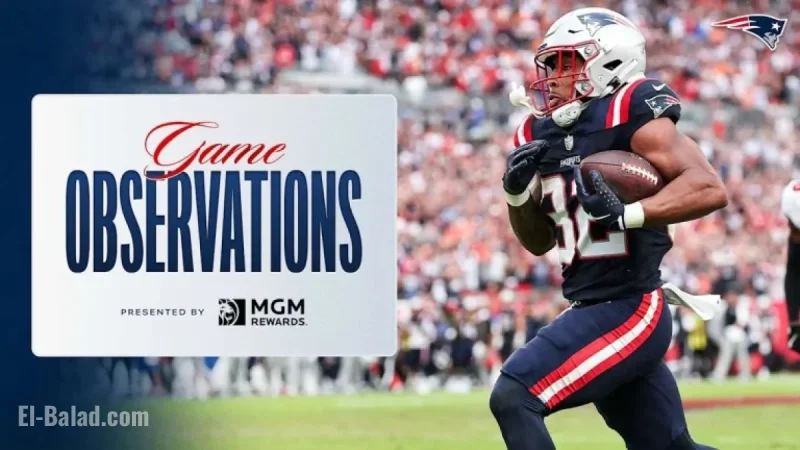 Patriots Dominate Bucs: 8 Key Takeaways From Week 10 Victory