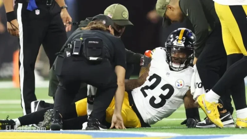Steelers’ Darius Slay Leaves Chargers Game Due to Concussion