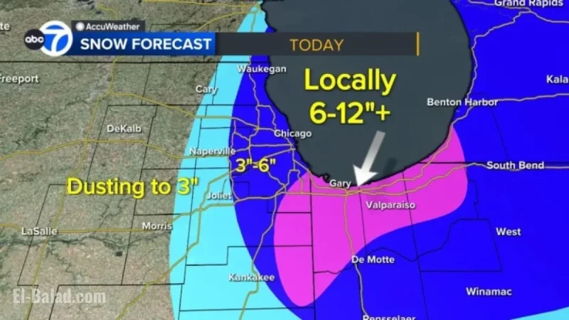 Winter Storm Warning: Chicago Snow Closes Some CPS Schools, Creates Hazardous Roads