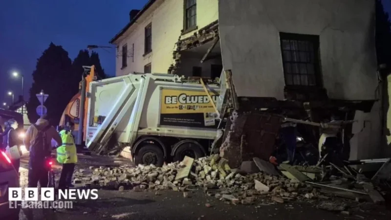 Bin Lorry Crash in Leominster Claims Man’s Life