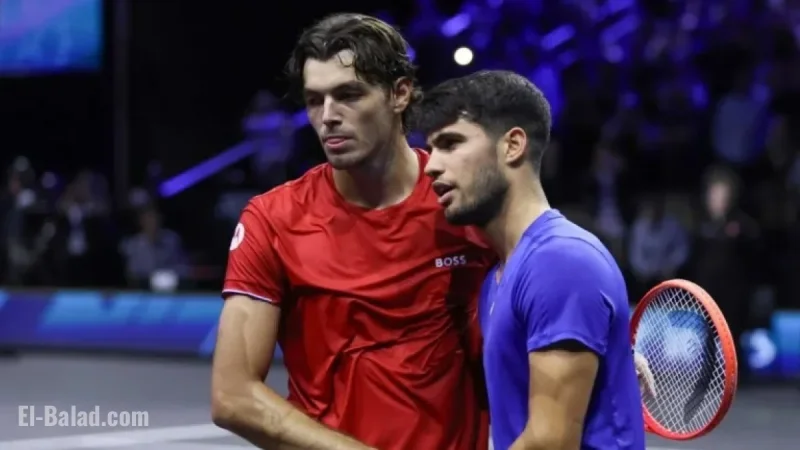 Carlos Alcaraz Faces Taylor Fritz: Live Results from Masters Tournament