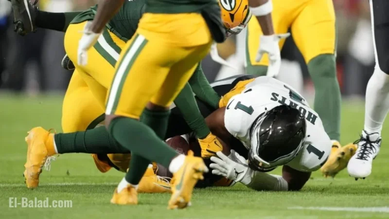 Eagles and Packers Enter Halftime 0-0 in Monday Night Football