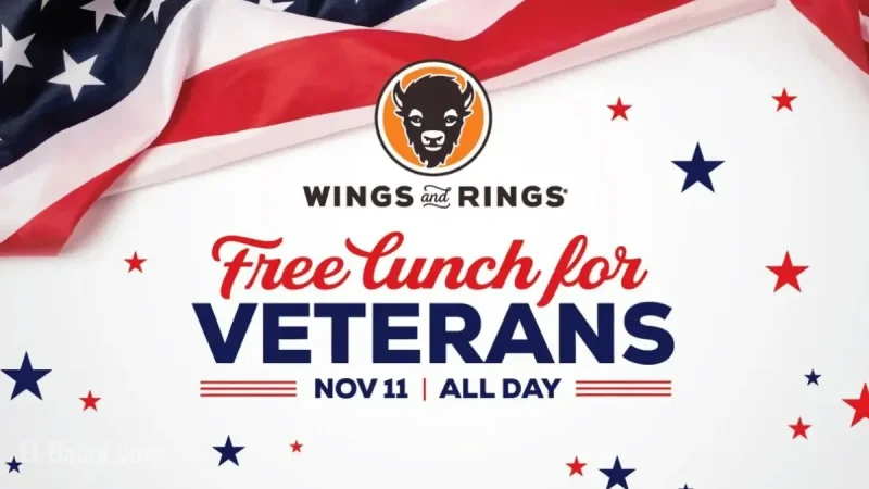 Free Veterans Day meals 2025: National chains offering complimentary food, coffee, and more on Tuesday, Nov. 11