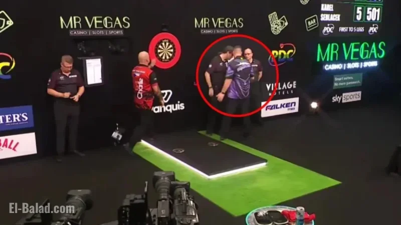 Gurney Erupts in Controversy After Darts Tournament Defeat