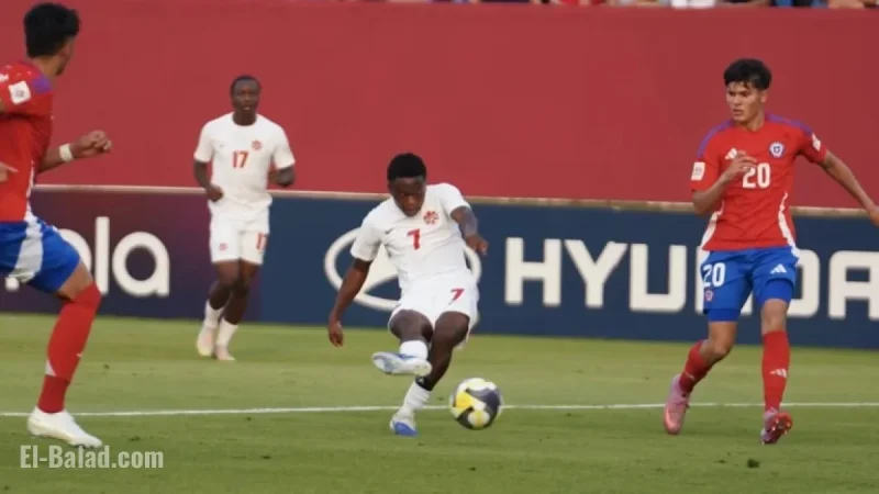 Jimoh Propels Canada Forward with Goal Against Chile at U-17 World Cup