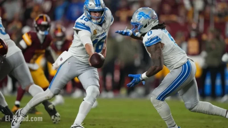Lions Achieve Historic Offensive PFF Grade in Commanders Victory