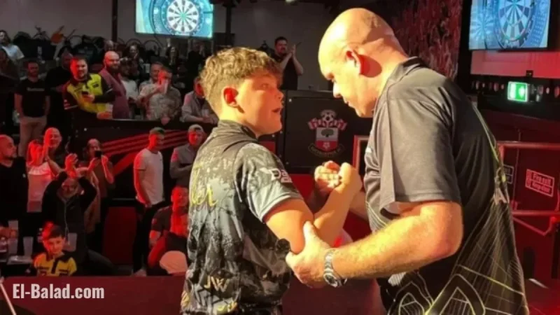 Michael van Gerwen Defeats 13-Year-Old Jayden Walker; Chris Dobey Shines in Southampton Exhibition