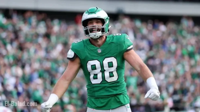 MNF Week 10 DraftKings Showdown: Dallas Goedert vs. Luke Musgrave Strategy