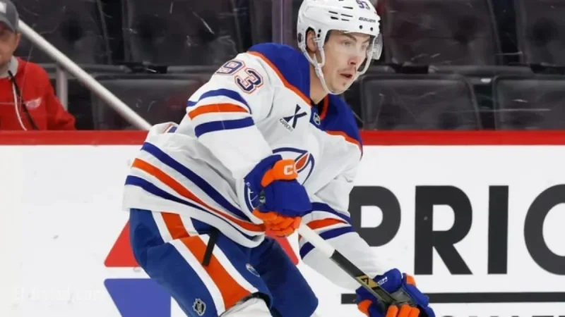 Oilers Place Ryan Nugent-Hopkins on Injured Reserve