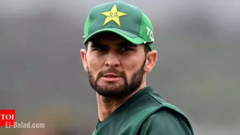 Pakistan Captain Afridi Warns Team Ahead of Sri Lanka ODIs