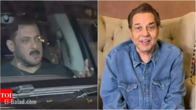Salman Khan Visits Hospitalized Veteran Actor Dharmendra