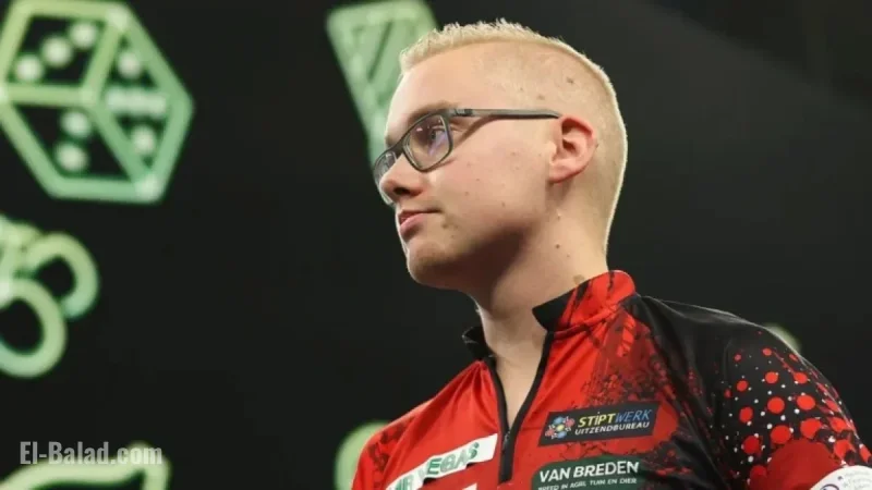Van der Velde Shines at Grand Slam of Darts Ahead of World Cup Debut